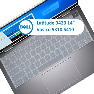 แผ่นซิลิโคนครอบแป้นพิมพ์ สําหรับ Dell Latitude 3420 14 นิ้ว Vostro 5310 5410