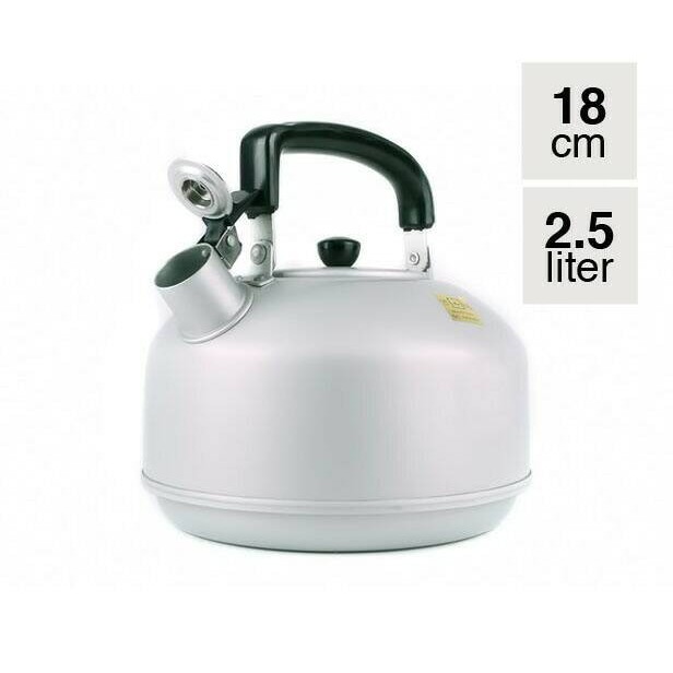 กาต้มน้ําผิวปากอลูมิเนียม 18 ซม. MASPION Java 18CM