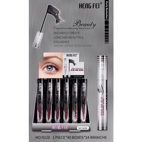 มาาคาร่า ปัดขนตา งอน หนา ติดทน Heng fei