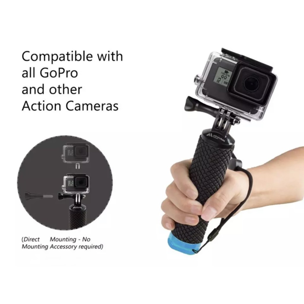พร้อมส่ง Water Floating Hand Grip Handle Mount Float อุปกรณ์เสริมสำหรับActionกล้อง