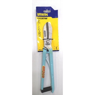 IRWIN​ GILBOW​ I081-TG245S/12​ กรรไกรตัดแผ่นโลหะมีสปริง​ 12นิ้ว​ กรรไกรตัดเหล็ก​ 12นิ้ว​ ของแท้