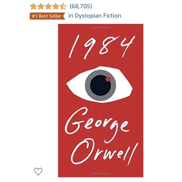 1984 หนังสือ buku โดย George Orwell เบอร์ 1 ขายดี Tiktok Made Me ซื้อมัน! Booktok, Bookstagram, buku