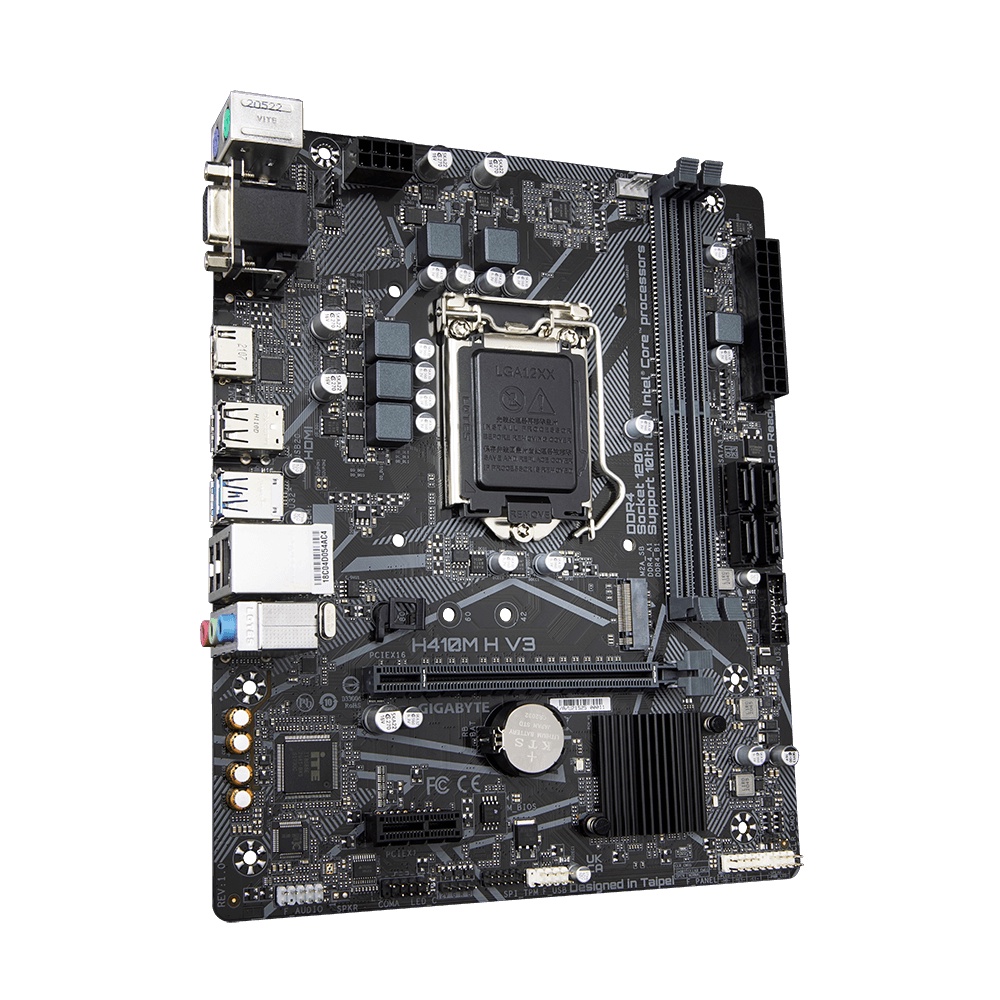 MAINBOARD (เมนบอร์ด) 1200 GIGABYTE H410M H V2 V3 Warranty 3 - Y
