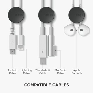 elago Cable Management Button (แม่เหล็กเก็บสายชาร์จ)