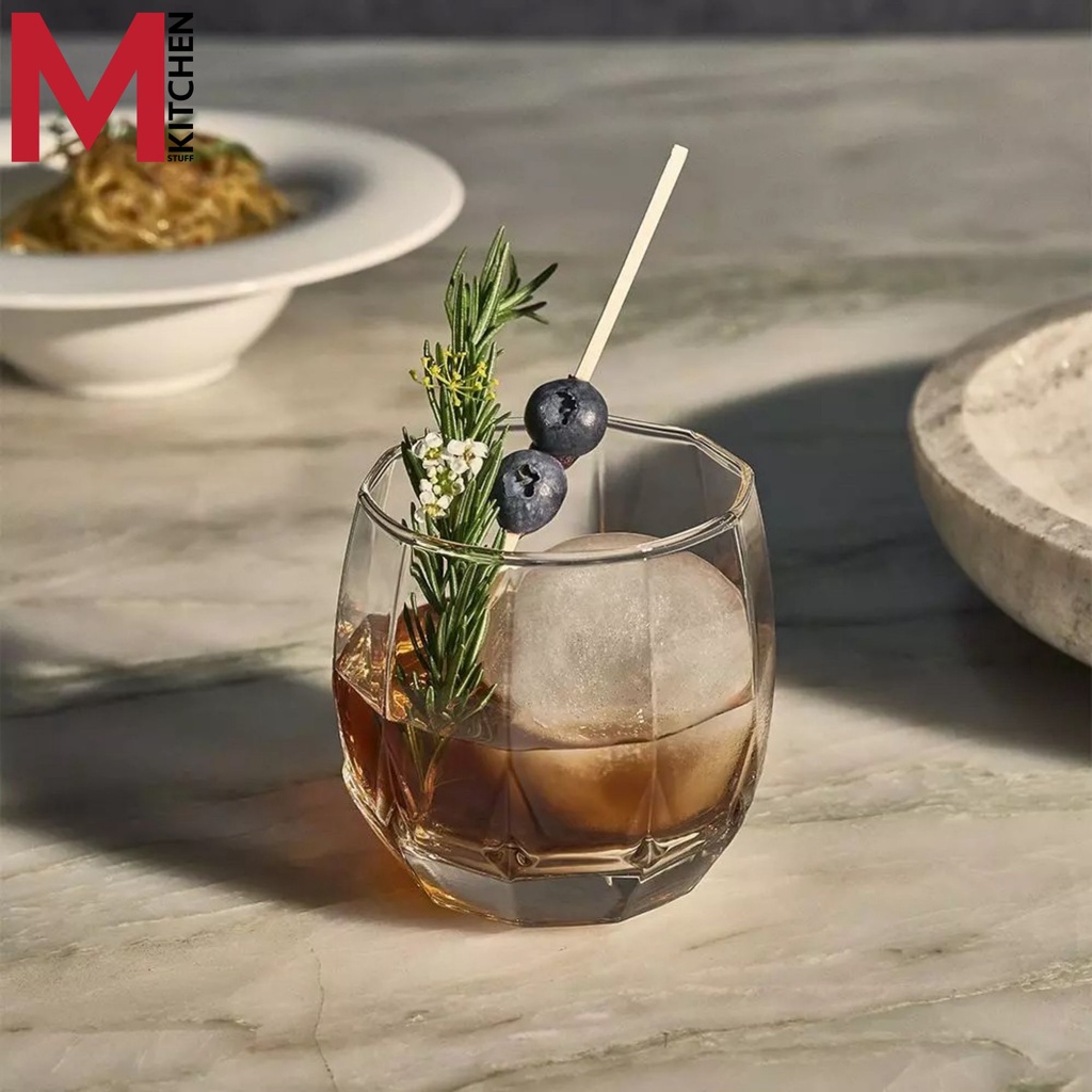 M KITCHEN B22712 OCEAN แก้วน้ำ แก้วเหล้า JUBILEE ROCK 340 ml (A2) - รูปที่ 2