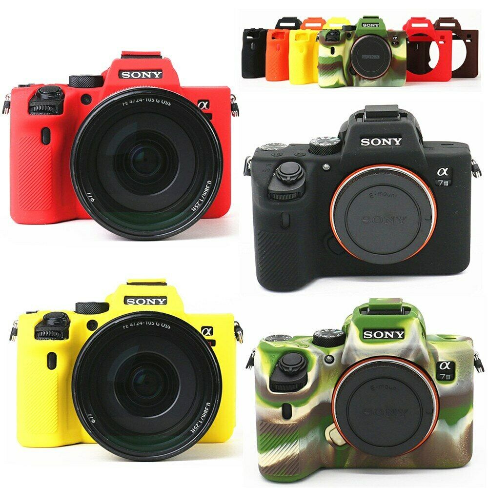 Siliconen เกราะผิวสําหรับ Sony A7 Iii/A7R Iii/A7M3 A7RM3/A7R Iv a7RM4/A7A7M2 สําหรับ Sony A7R5 A7R4