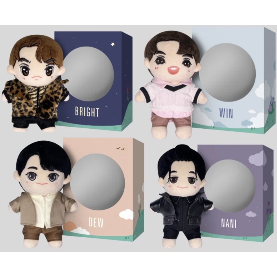 ตุ๊กตาไบร์ทวิน [พร้อมส่ง] จากซีรีส์ F4 Thailand  (แท้100%) 15cm. Thyme Kavin Push Doll official good