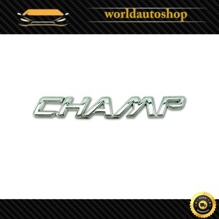 โลโก้ Logo "CHAMP" สี Chrome Hilux Vigo Champ Toyota 2, 4 ประตู ปี2012 - 2014