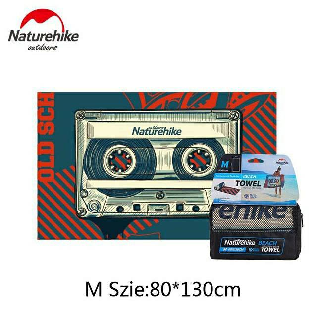 Naturehike NH17Y050-M ผ้าเช็ดตัวชายหาดไมโครไฟเบอร์แห้งเร็ว // ไซส์ M