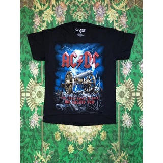 ผ้าฝ้าย 100%🎸AC/DC เสื้อวง AC/DC สินค้านำเข้า ลิขสิทธิ์แท้S-3XL