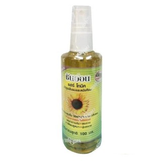 ซันออน แฮร์โทนิค ทานตะวัน (ขวดเหลือง) 100 ml. SUN ON Hair Tonic  09088