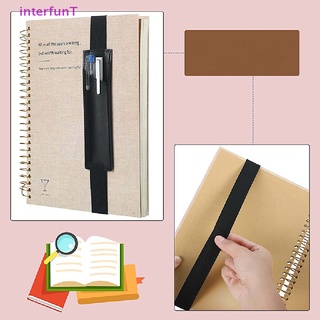 [InterfunT] Adjustable Elastic Band Pen Clip Creative Business Notebook Pen Holder [NEW]