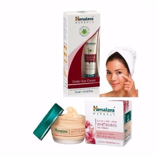 Himalaya under eye cream 15ml + whitening day cream 50ml