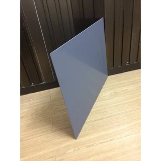 PVC แผ่นพลาสติกพีวีซีเทา ความหนา 0.8-3 มิล ขนาด 30×40 ซม.- 60x60ซม. แพค 2-5 ชิ้น