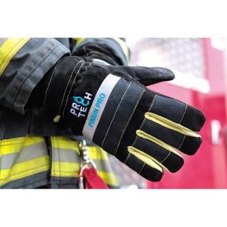 💖คร่ำหวอดเซฟตี้ ถุงมือดับเพลิง ยี่ห้อ Protech8 Fusion Pro/Fire Gloves อุปกรณ์ดับเพลิง