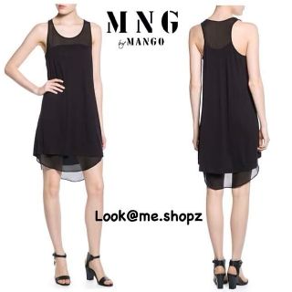 MNG : chiffon Layer Dress