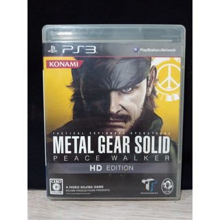 แผ่นแท้ [PS3] Metal Gear Solid: Peace Walker - HD Edition (Japan) (BLJM-60351 | 55055) Remaster