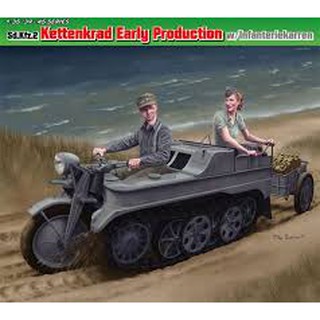 Dragon Model 1/35 DRA 6341 SD.KFZ.2 KETTENKRAD EARLY PRODUCTION