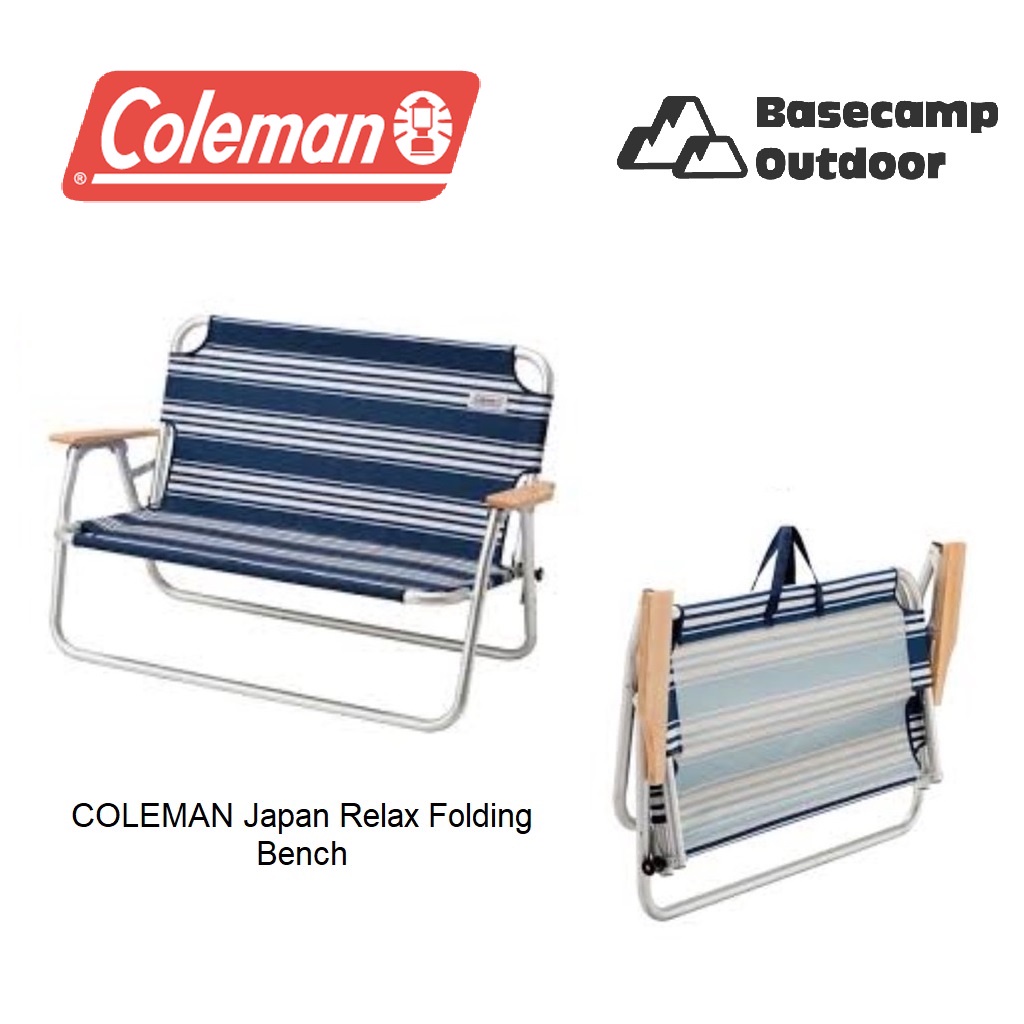 COLEMAN Japan Relax Folding Bench Shopee Thailand   A8337259fb5cd551b6f570a0a07e0c06