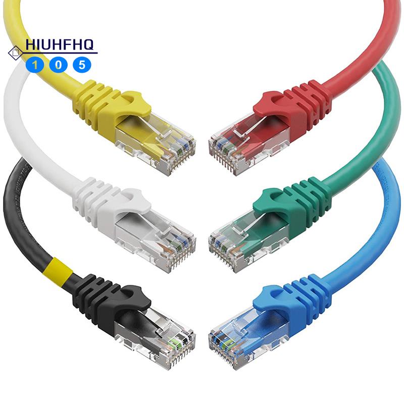 Cat6 สายเคเบิลอีเธอร์เน็ต LAN Utp Cat 6 RJ45 10 ฟุต (6 แพ็ค) 10 ฟุต ...