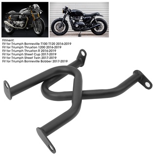 [ราคาพิเศษ] บาร์กันชนเครื่องยนต์ Fg007Bk สําหรับ Triumph Bonneville Triumph Bonneville 2 ชิ้น