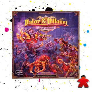 【Board Game】 Valor &amp; Villainy Lludwiks Labyrinth Kickstarter Edition