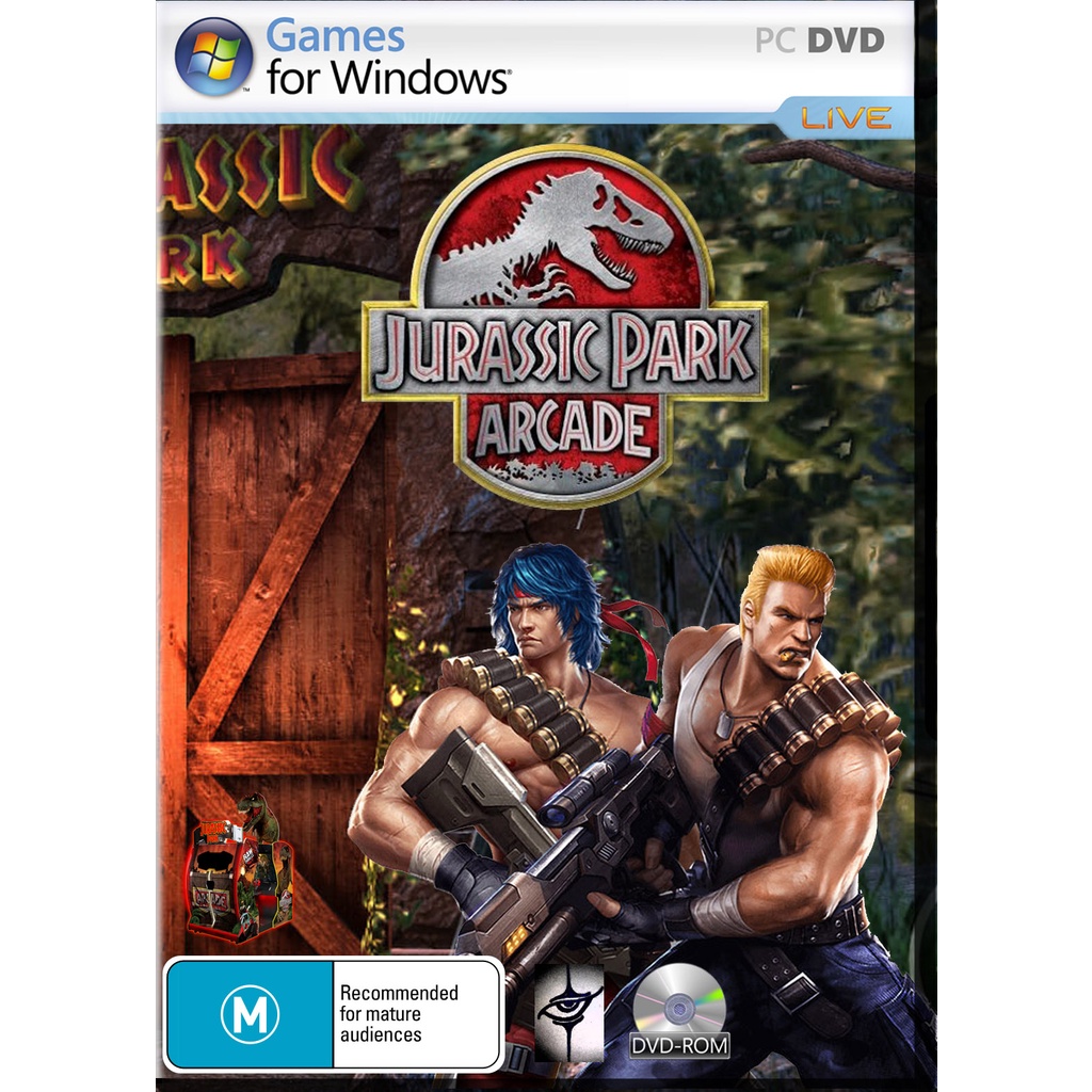 PC GAME-5in1 Game Hitz  Jurassic  Arcade -The Lost World เกมส์อาเขต สมัยก่อน ที่ต้องหยอดครั้งละ 20.