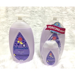 johnson baby bedtime lotion ขนาด 500 ml และ500แถม100ml