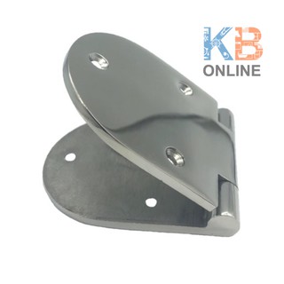 บานพับสแตนเลส 316  160 x 70 x 4 mm  Stainless steel 316 hinge   160 x 70 x 4 mm