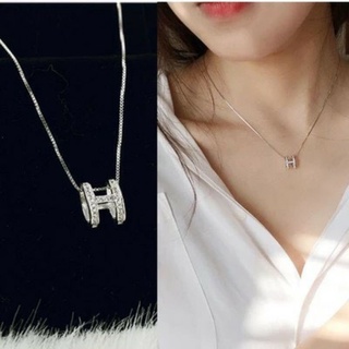 พร้อมส่ง สร้อยคอ H รุ่น H01