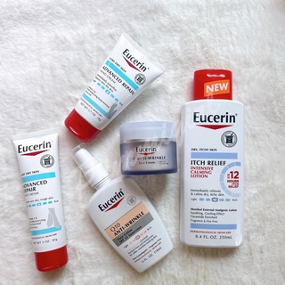 Eucerin ครีมทามือ ครีมทาเท้า ครีมอาบน้ำ โลชั่น Q10 Eucerin Advanced Repairให้ความชุ่มชื้น พร้อมส่ง‼️