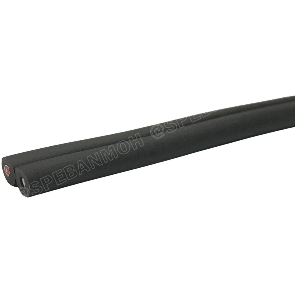 [ 2 เมตร ] JSL-015 JSL-015 สายสัญญาณชีลโมโนคู่ 4มม สายสัญญาณไดนาคอม ชีลโมโน คู่ 4mm Dynacom Twin Mono Cable สายชีลด์ค...