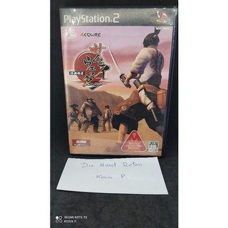 แผ่นแท้เกมส์ Way of the Samurai western PS2 นำเข้าจากญี่ปุ่น ใช้งานได้ปกติ แผ่นสวย สินค้าดี ไม่มีย้อมแมว