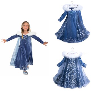 Elsa Deluxe Costume for Kids - Olafs Frozen Adventure