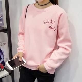 Loose sweater long sleeve t-shirt