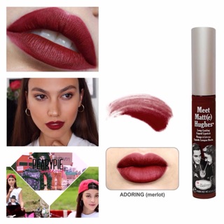 The Balm Meet Matte Hughes Long Lasting Liquid Lipstick 7.4ml.