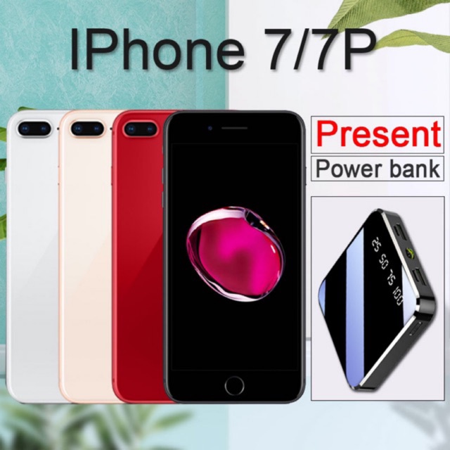 Iphone 7 Plus / iPhone 7 32GB &amp; 128GB &amp; 256GB โทรศัพท์มือสอง ของแท้ 100% ชุด iPhone 7 ip7