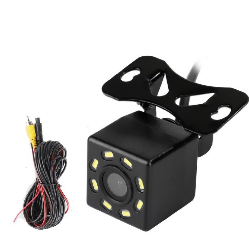 [ใส่โค้ด ZSSCB8 ลด 40 บาท] กล้องติดหลังรถ กล้องดูถอยหลัง ต่อจอในรถ ตัดภาพอัตโนมัติตามเกียร์ถอย อินฟราเรด LED