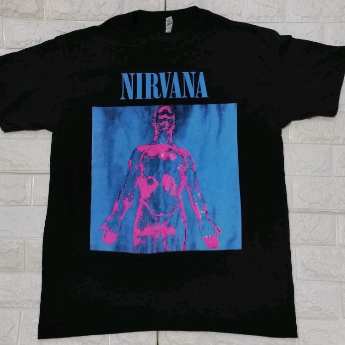 เสื้อวง Nirvana silver ลิขสิทธิ์แท้