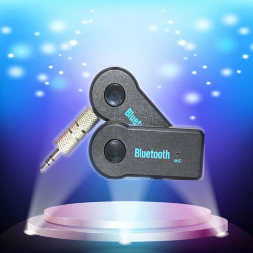 บลูทูธมิวสิคต์ Bluetooth Music Home Car Speaker Audio Adapter 3.5mm music receiver (hands-free)