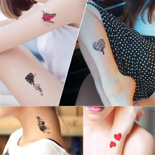 sticker tattoo รอยสักชั่วคราว แทททูสไตล์เกาหลี  30 ชิ้น