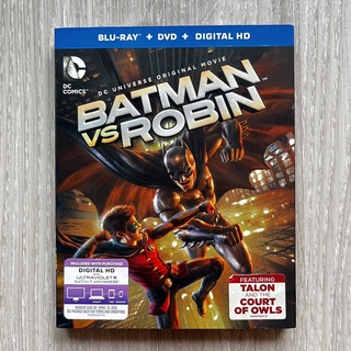 📀Blu-ray แผ่นบลูเรย์ การ์ตูน Batman Vs. Robin - DC Universe Original Movie(แผ่นแท้ มือ 2 จาก US)🦇