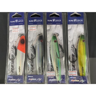 เหยื่อจิ๊ก SURE CATCH FLASHER JIG 150 gm.