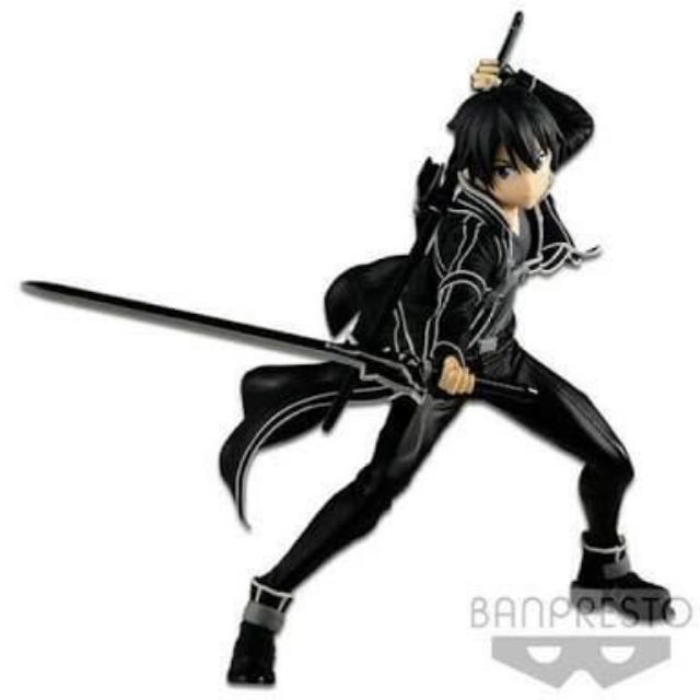 (แท้/มือสองมีกล่อง)​ Banpresto Sword Art Online EXQ figure Kirito Figure