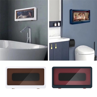 Waterproof Bathroom Toilet Shower Phone Holder Wall Mounted Phone Case Universal
