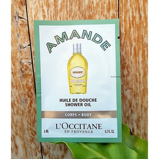 พร้อมส่ง Loccitane Almond Shower Oil 6ml