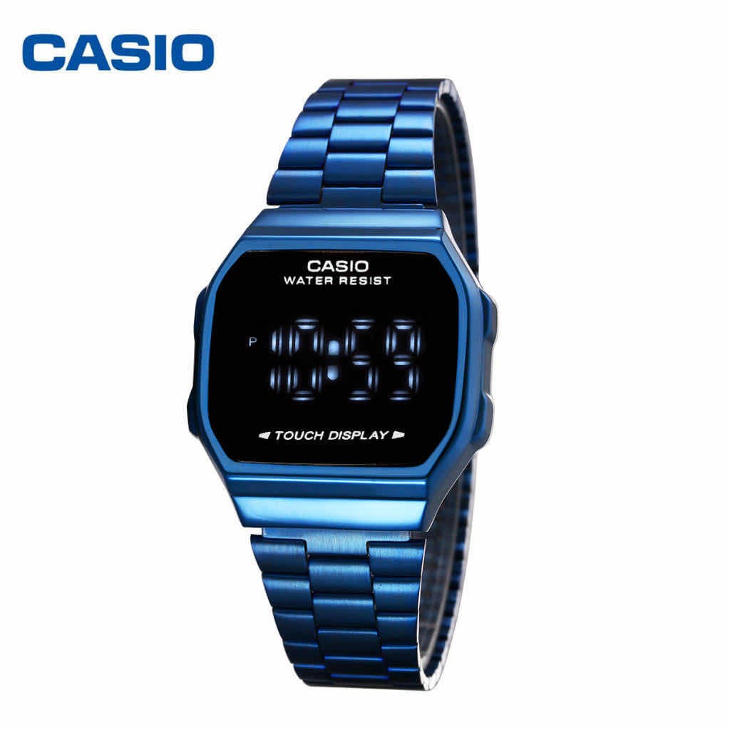 CASIO Retro Classic Unisex Digital Steel Watch A168WA1W