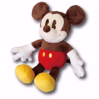 แท้ 100% จากญี่ปุ่น ตุ๊กตา ดิสนีย์ มิกกี้ เมาส์ Disney Old Mickey Mouse Big Plush Doll