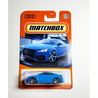 matchbox  2020 AUDI TT RS COUPE สีฟ้า