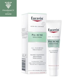 //ของแท้ฉลากไทย// EUCERIN Pro ACNE SOLUTION A.I. CLEARING TREATMENT 40 ML.